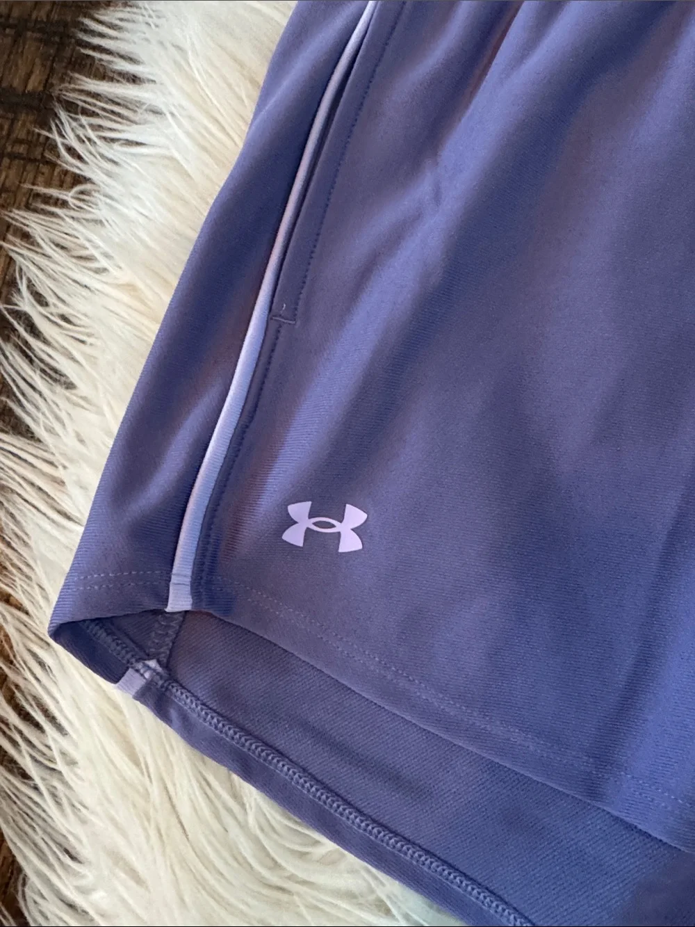Under Armour Women's Lavender Athletic Shorts